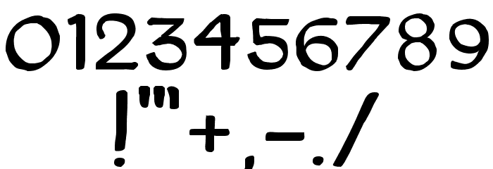 Skribus Font OTHER CHARS