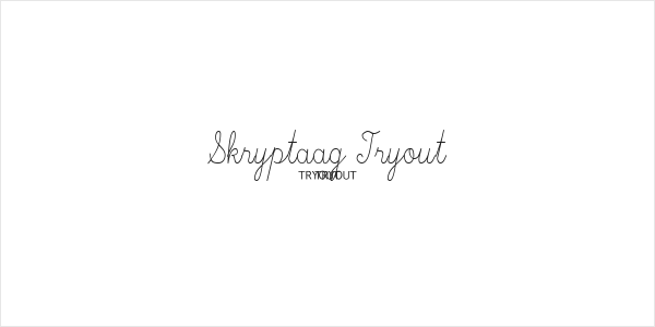 Skryptaag Tryout Logo