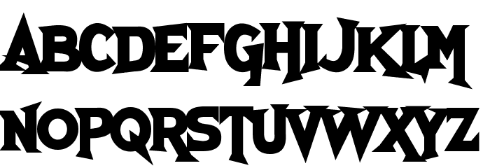 Skull And Void Font LOWERCASE