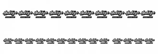 Skull Blood Demo Font OTHER CHARS