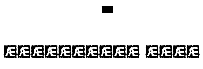 Skull Capz BRK Font OTHER CHARS
