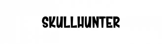 Skull Hunter  नि: शुल्क फ़ॉन्ट्स डाउनलोड