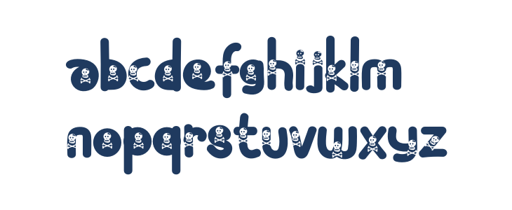 Skull Night Lowercase