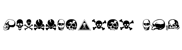 SkullBearer AOE  フリーフォントのダウンロード