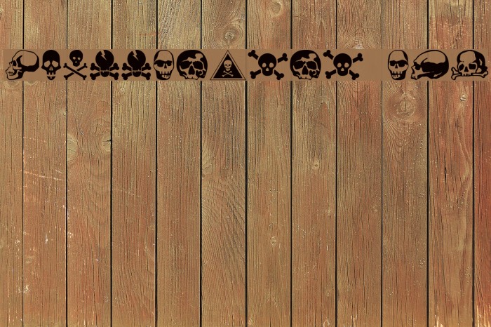 SkullBearer AOE Font examples