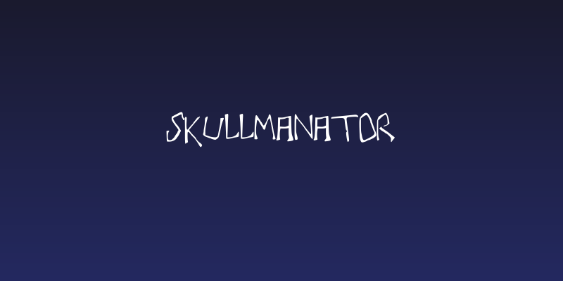 Skullmanator Social Header