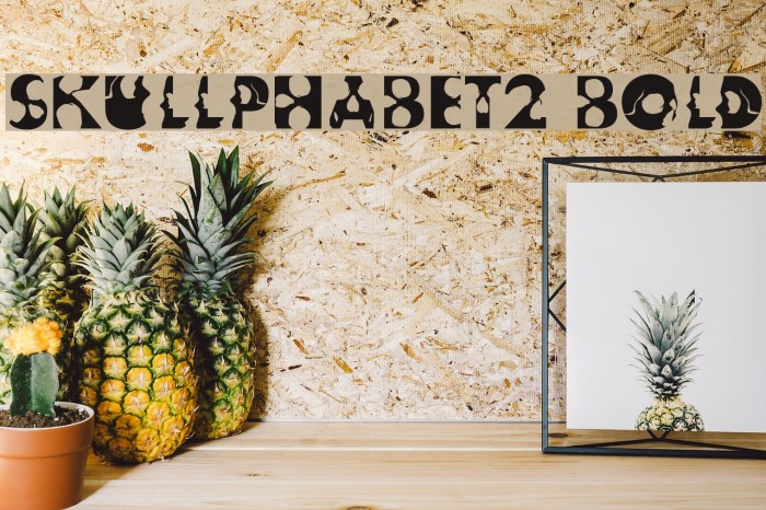 Skullphabet2 Bold Font examples
