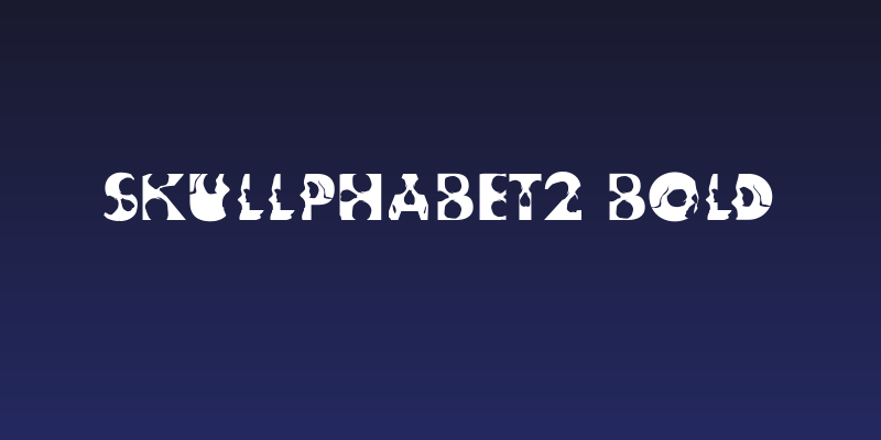 Skullphabet2 Bold Social Header