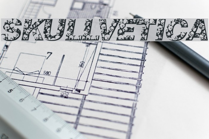 Skullvetica Example 3