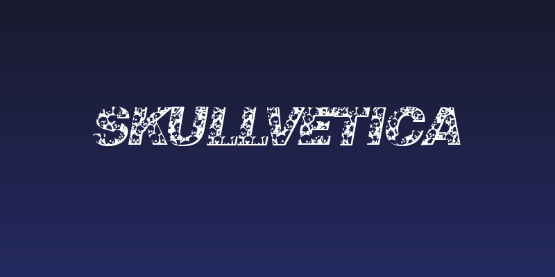 Skullvetica Social Header