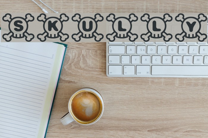 Skully Font examples