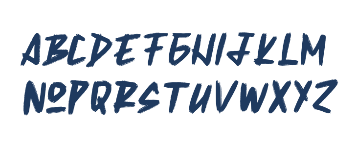 Skulrock Regular Lowercase