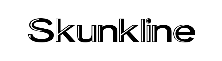 Skunkline Font