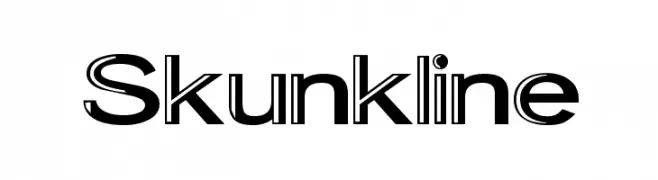 Skunkline  नि: शुल्क फ़ॉन्ट्स डाउनलोड