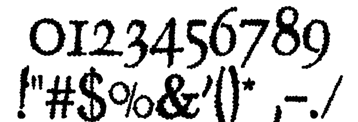Skurri Font OTHER CHARS