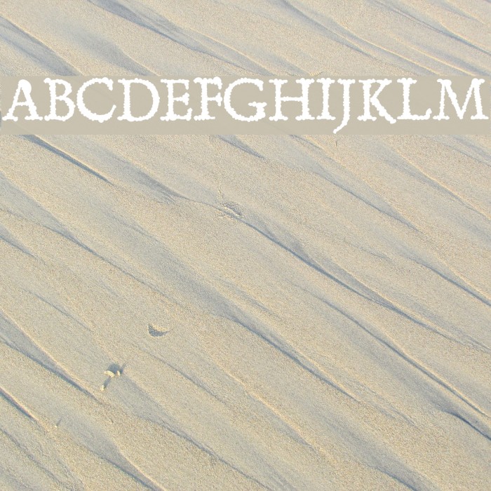 Skurri Font examples