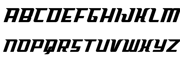 Sky Cab Bold Font LOWERCASE