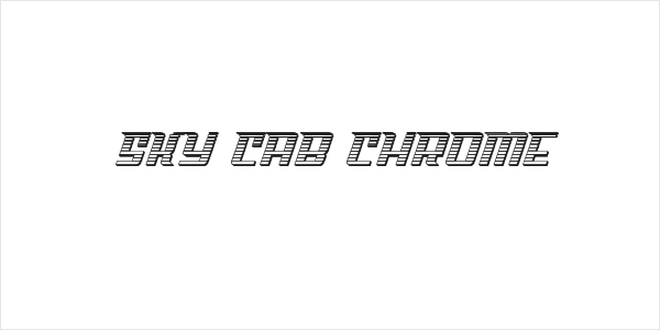 Sky Cab Chrome Logo