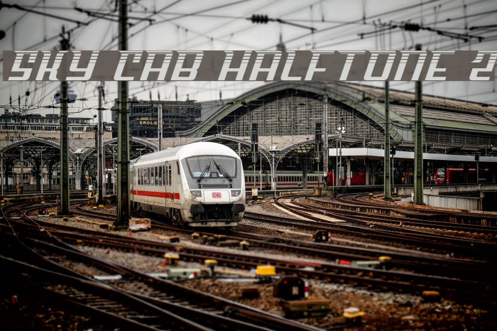 Sky Cab Halftone 2 Example 2