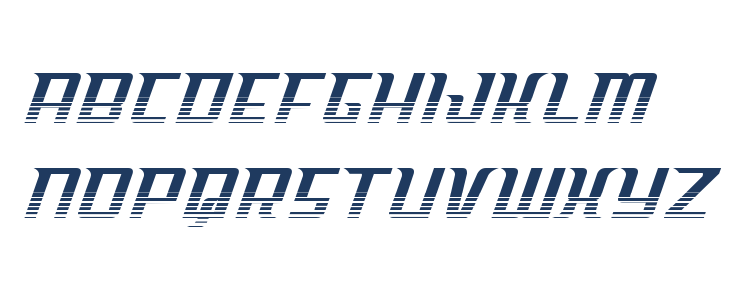 Sky Cab Halftone Lowercase