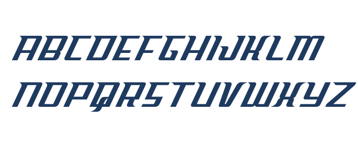 Sky Cab Italic Lowercase
