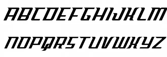 Sky Cab Italic फ़ॉन्ट लोअरकेस
