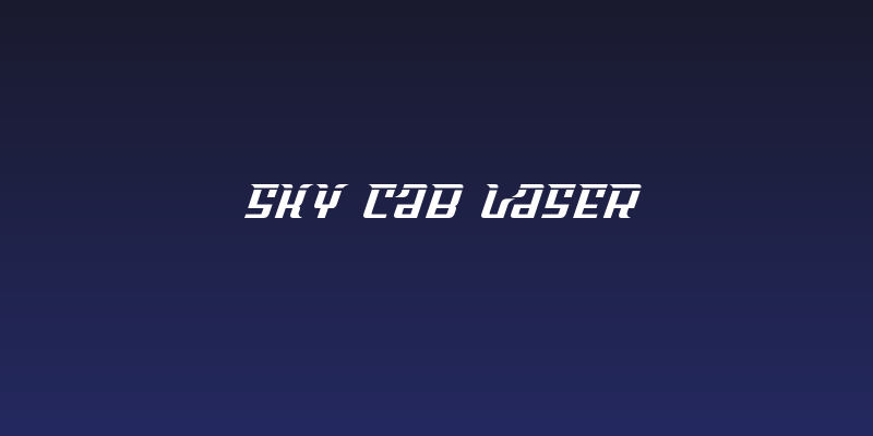 Sky Cab Laser Social Header