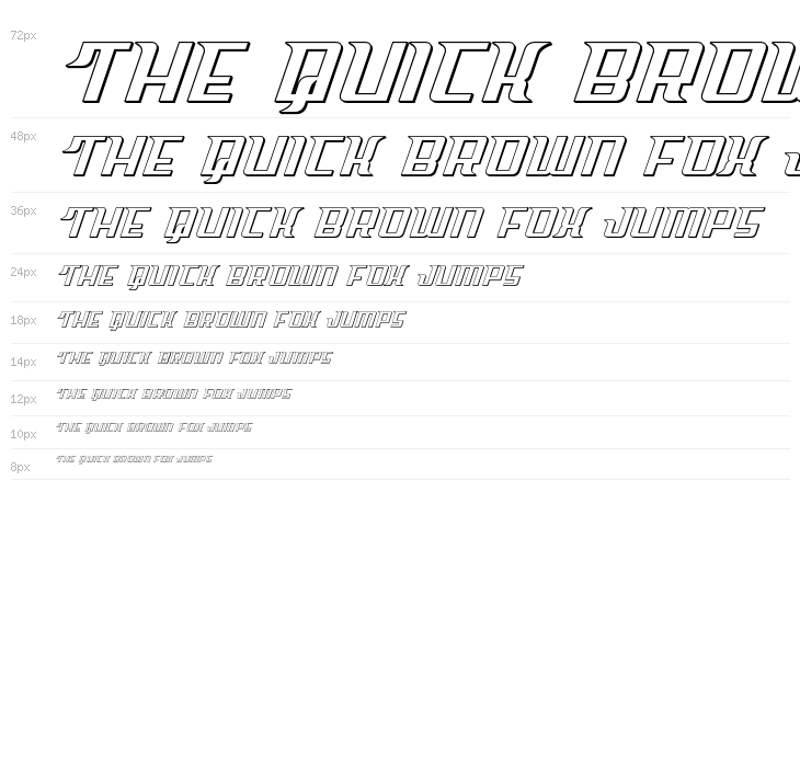 Sky Cab Outline Waterfall