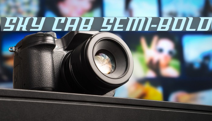 Sky Cab Semi-Bold Example 2