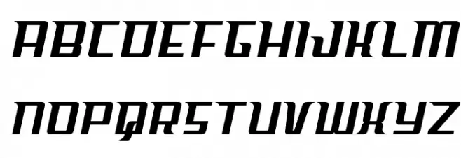 Sky Cab Semi-Straight フォント 小文字