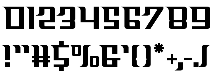 Sky Cab Straight Font OTHER CHARS