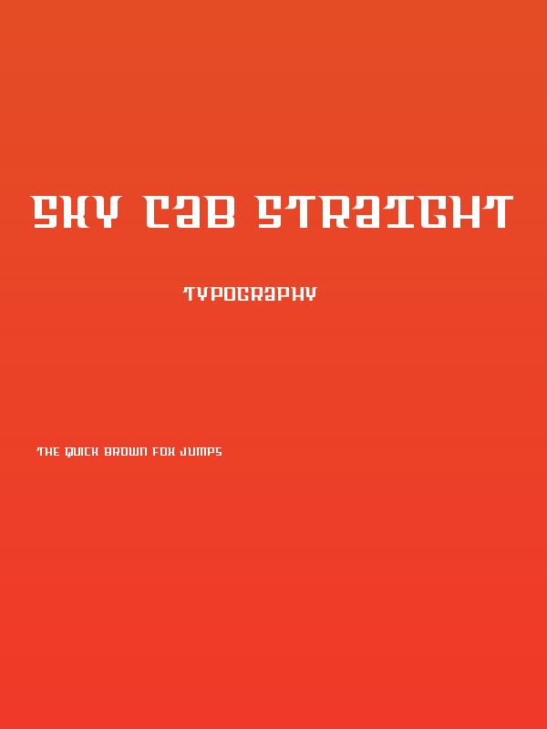 Sky Cab Straight Poster