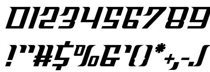 Sky Cab Font OTHER CHARS