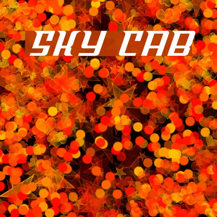 Sky Cab Font examples