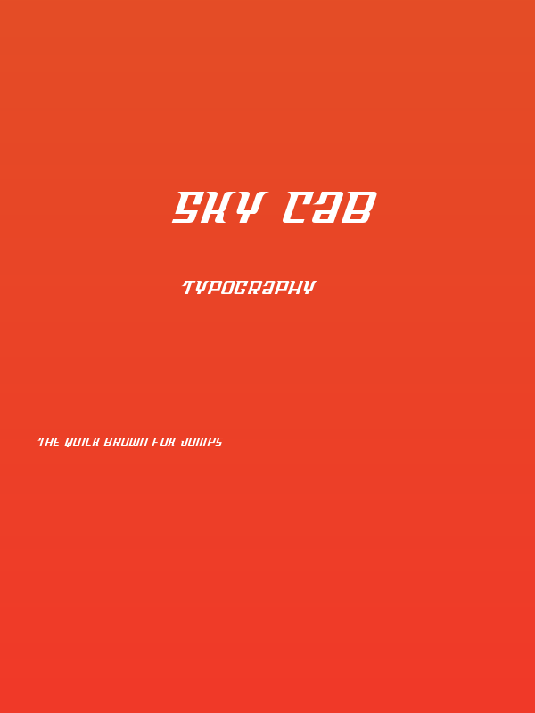 Sky Cab Poster