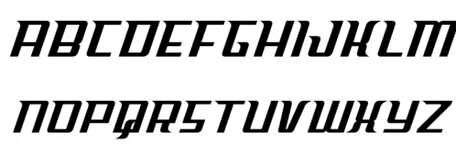 Sky Cab Font LOWERCASE