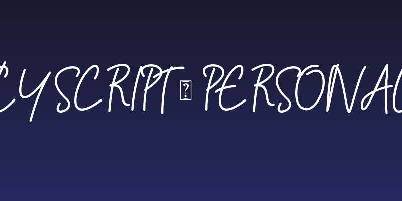 Sky Fly Script - Personal Use Social Header