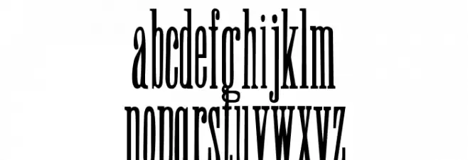 Sky High خط أحرف صغيرة