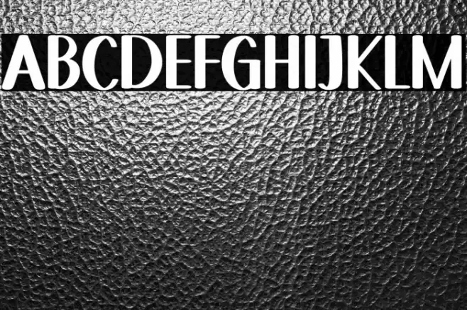 Sky Letter Font examples