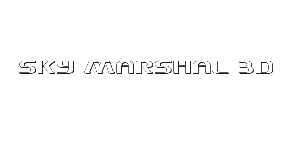 Sky Marshal 3D Logo