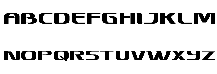 Sky Marshal Bold Font LOWERCASE