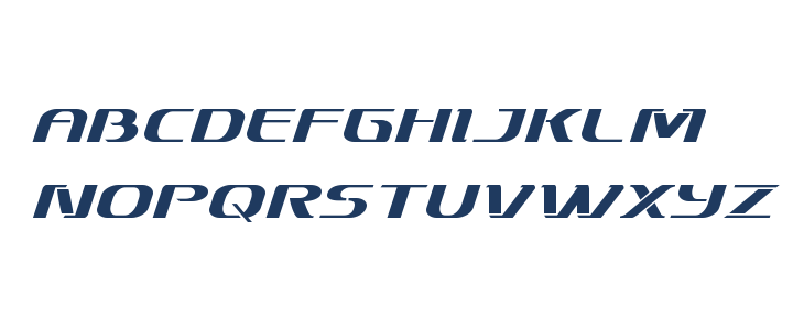 Sky Marshal Italic Lowercase