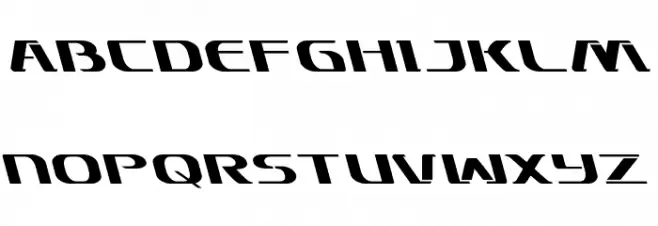 Sky Marshal Leftalic フォント 大文字