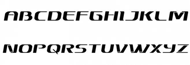 Sky Marshal Semi-Italic फ़ॉन्ट लोअरकेस