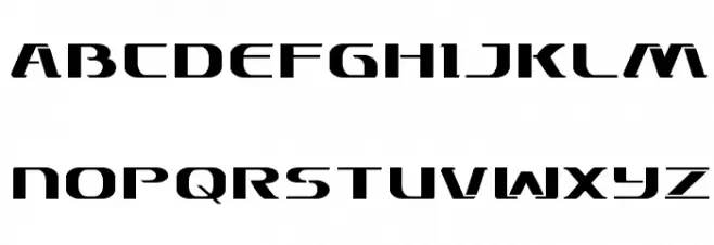 Sky Marshal Caratteri MAIUSCOLE
