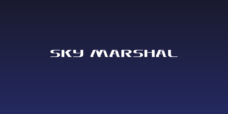 Sky Marshal Social Header