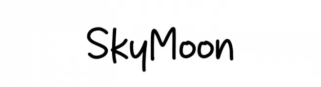 Sky Moon  Descarca Fonturi Gratis