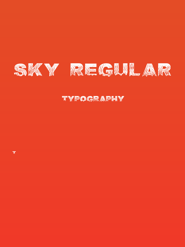 Sky Regular Poster