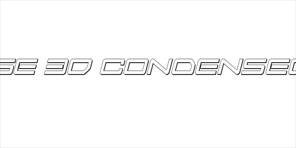 Sky Ridge 3D Condensed Italic Logo