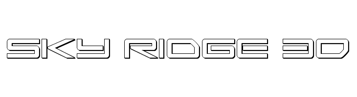Sky Ridge 3D  لخطوط تنزيل